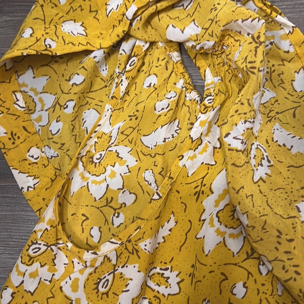 Madewell One Shoulder 100% Silk Top - Picture 6 of 6